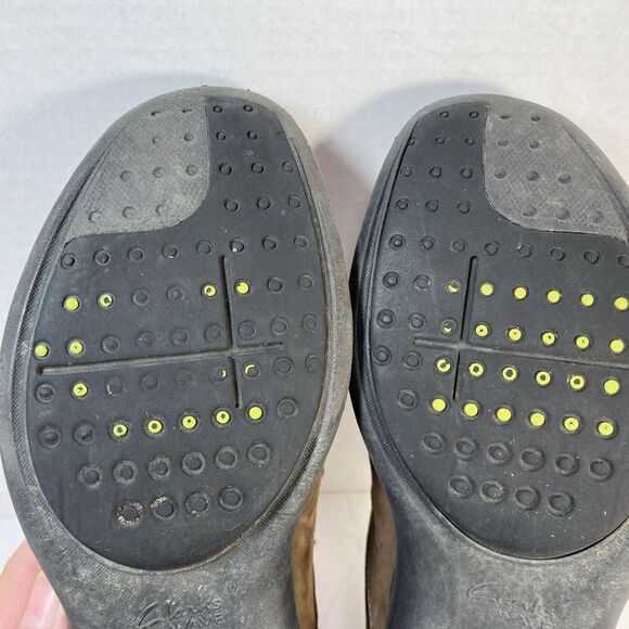 Clarks Wave Walk Shoes‎ Womens 9 M Wave Trek Low Sneakers 86509 Brown Leather - Picture 14 of 14